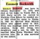 Emmett Beckwith Emmett Beckwith