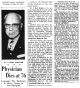 Physician Dies at 76 Physician Dies at 76