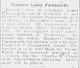 Clarkson Lewis Farnsworth Clarkson Lewis Farnsworth