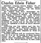 Charles Edwin Fisher Charles Edwin Fisher