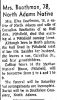 Mrs. Boothman, 78, North Adams Native Mrs. Boothman, 78, North Adams Native