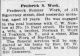 Frederick S. Work Frederick S. Work