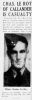 CHAS. LE ROY OF CALLANDER IS CASUALTY CHAS. LE ROY OF CALLANDER IS CASUALTY