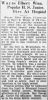 Wayne Elbert Winn, Popular H. S. Junior, Dies At Hospital Wayne Elbert Winn, Popular H. S. Junior, Dies At Hospital