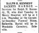 Ralph H. Kennedy Ralph H. Kennedy