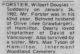 Wilbert Douglas Forster Wilbert Douglas Forster