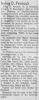 Irving D. Pennock Irving D. Pennock