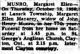 Margaret Munro Margaret Munro