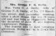 Mrs. George F. S. Derby Mrs. George F. S. Derby