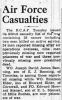 Air Force Casualties Air Force Casualties