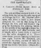 The Earthquake -- A Casualty - House Blown Down at Portage Du Fort The Earthquake -- A Casualty - House Blown Down at Portage Du Fort