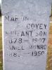 Siblings Marion Covey (with infant son) and Daniel Munro